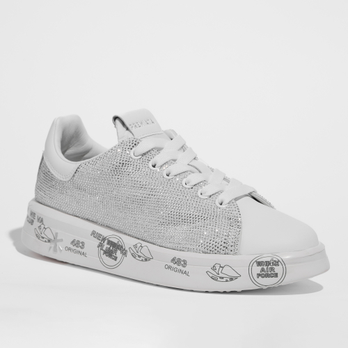 Кожаные кроссовки Premiata Belle 8158