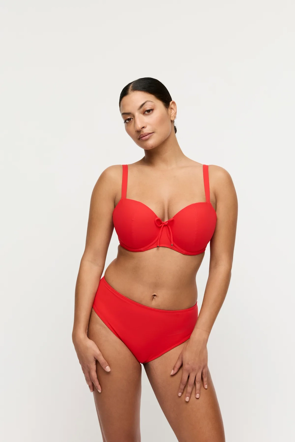 PRIMADONNA Swim Aswan Плавки бикини с высокой посадкой, красный