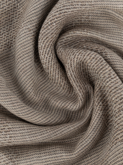 MALO Шарф - бежевый с кистями