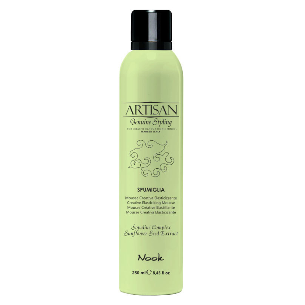 Мусс для контроля локонов Nook Artisan Genius Styling Spumiglia Creative Mousse 250мл