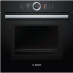 Духовой шкаф с микроволнами и паром Bosch HNG6764B6