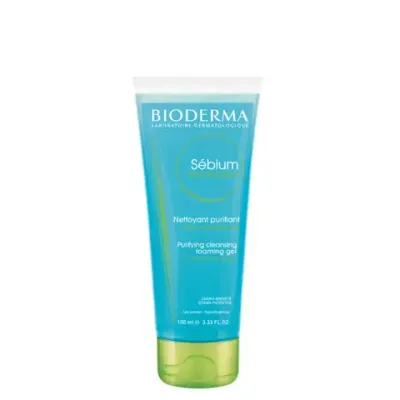 Гель для умывания жирной и проблемной кожи Bioderma Sebium Purifying Cleansing Foaming Gel 100 мл