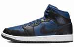Кроссовки Jordan Air Jordan 1 Mid Split "French Blue" (Женская размерная сетка)
