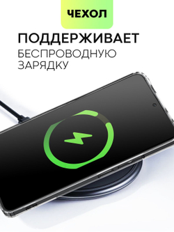 Чехол BROSCORP для Poco X6 Pro (арт.XM-PX6PRO-TPU-01-POCKET )