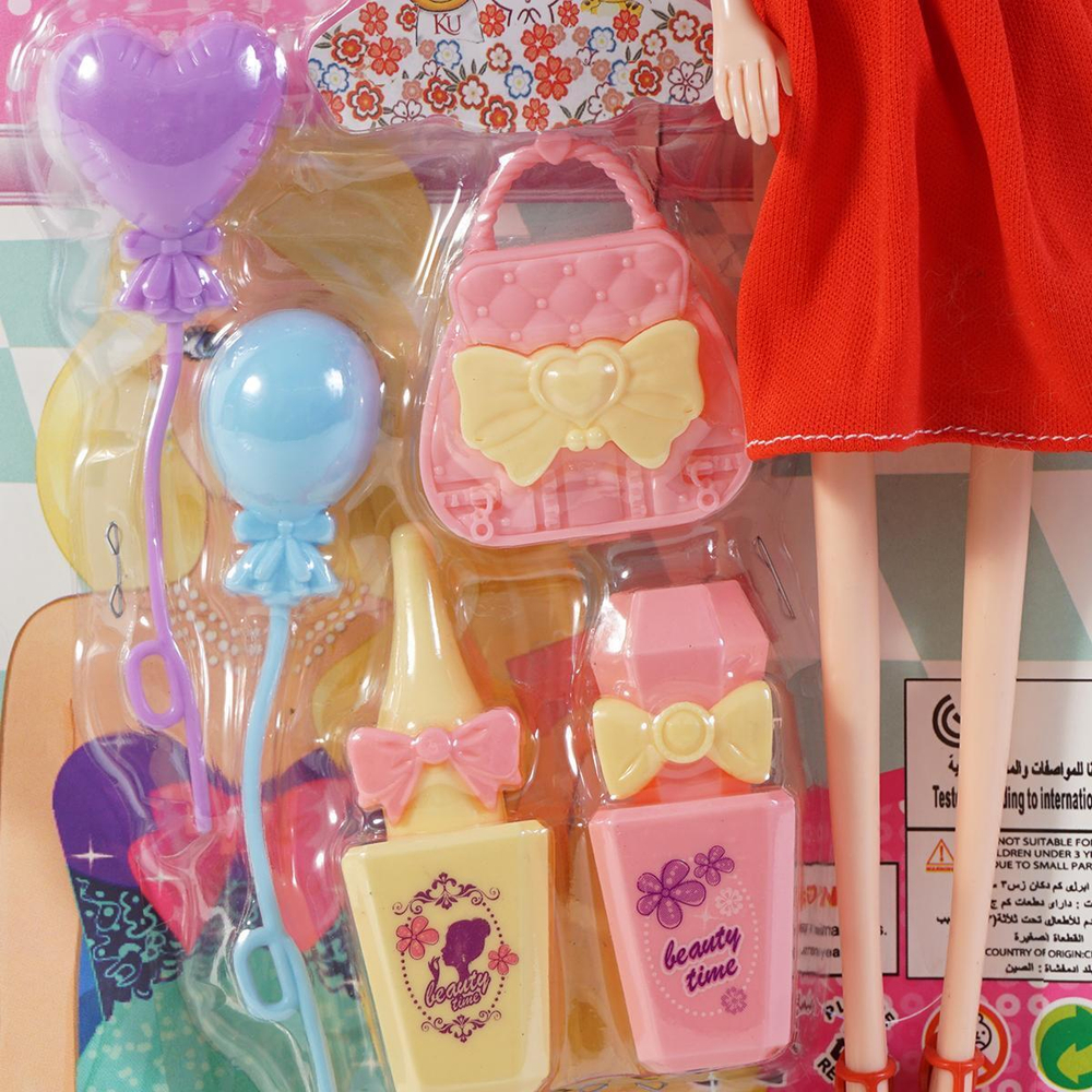 Кукла тип Модель 32см с аксесс., пакет 222-1