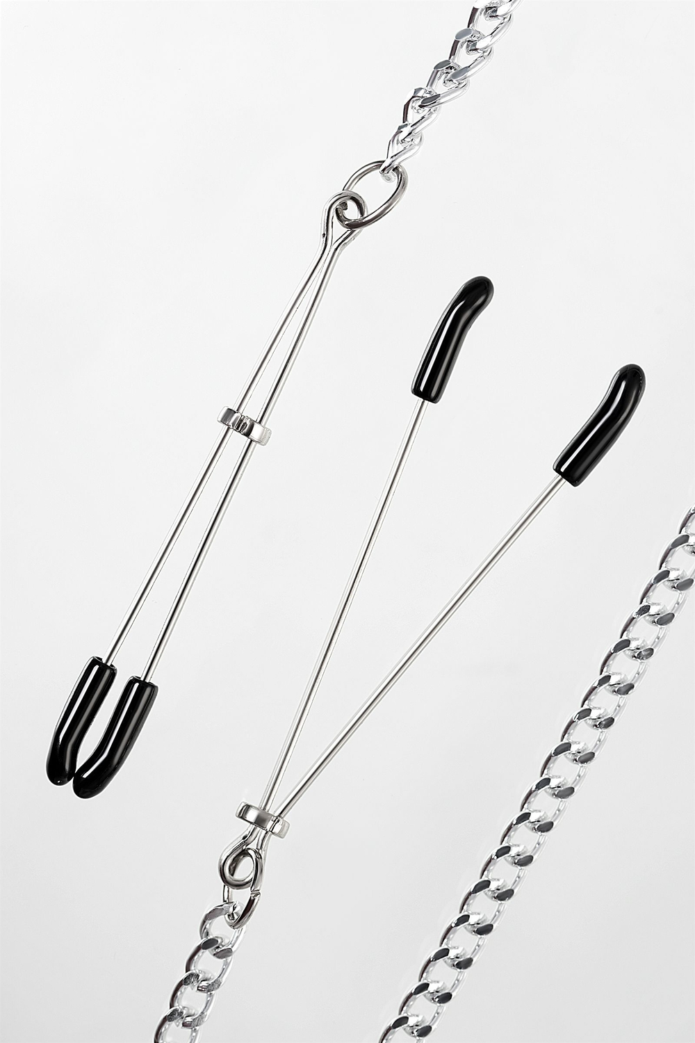 Зажимы на соски «Вилки» на цепочке