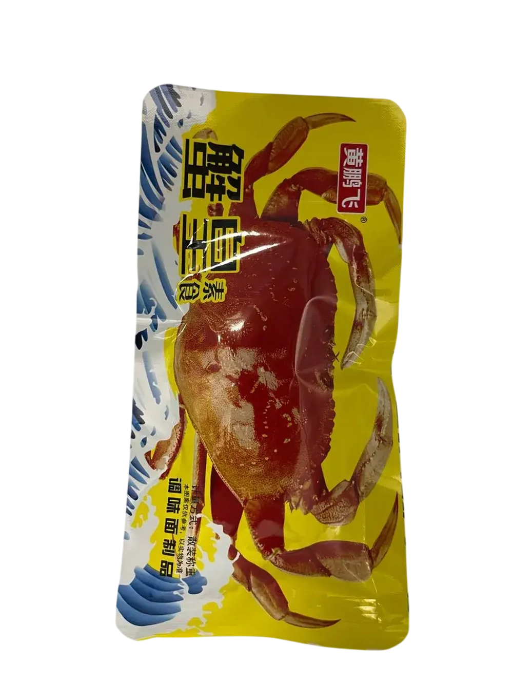 Соевое мясо в форме краба, острые (30шт по 20гр)