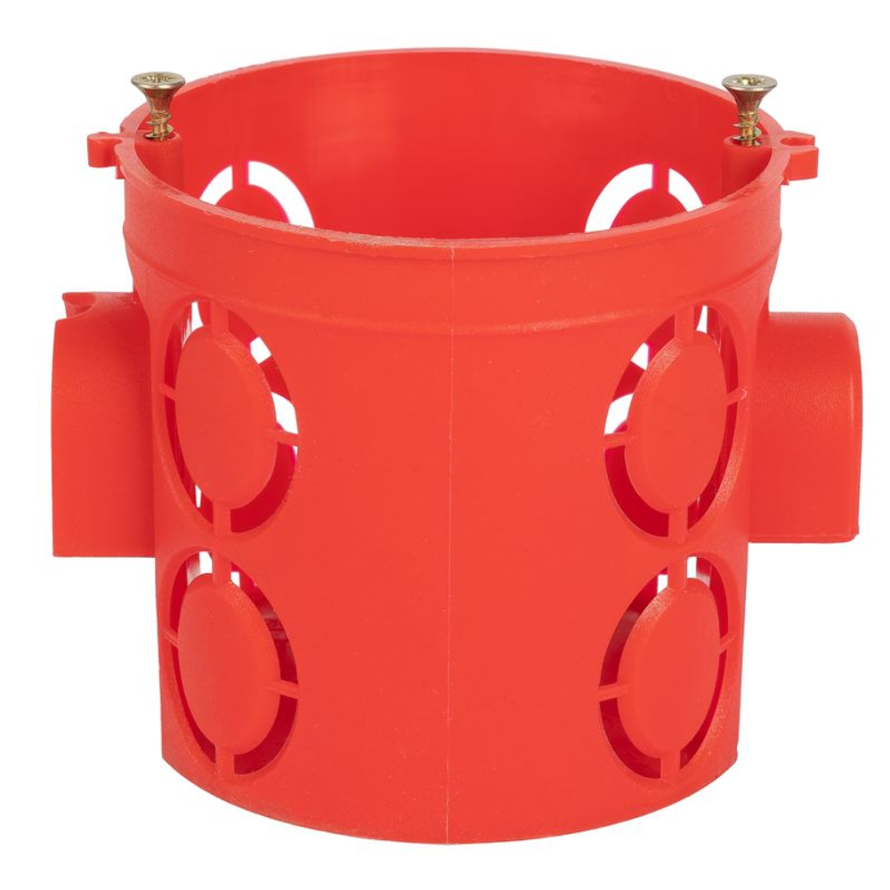 Коробка установочная для сплошных стен с соединителем TDM 68х62 мм