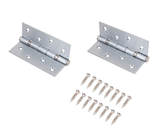 Петля АЛЛЮР  2043  2 подш. 2ВВ-FHP SСP мат. хром (уп. 2шт) 101*76  /6584