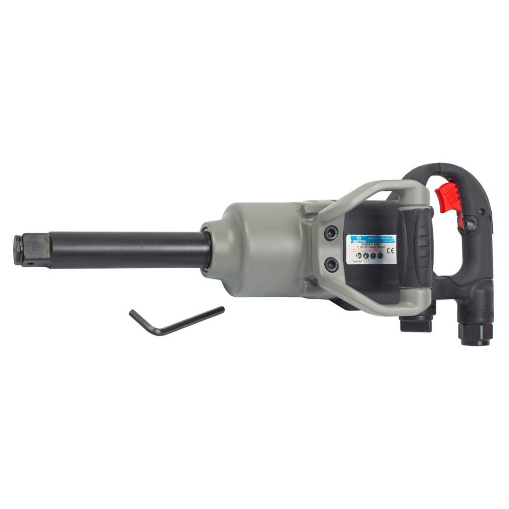 Гайковерт пневматический ударный 1", 2712 Нм, удлиненный KING TONY 33862-200