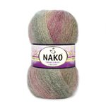 Пряжа Mohair Delicate Color Flow, 100г, 500м, 85%акрил, 10%шерсть, 5%мохер (цена за 1шт)