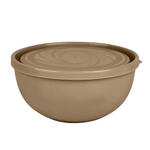 Салатник Plast Team Galaxy с крышкой 0,55л 134х131х70 мм шоколадный мокко