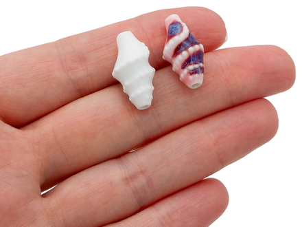 Бусина "Ракушка" 20мм, керамика