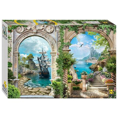 Пазл 4000эл. "Две арки у моря" (Степ пазл)