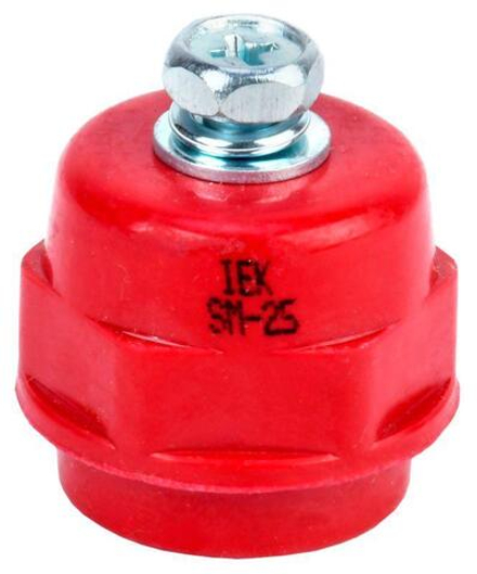 Изолятор SM25 (М6) силовой с болтом IEK YIS11-25-06-B