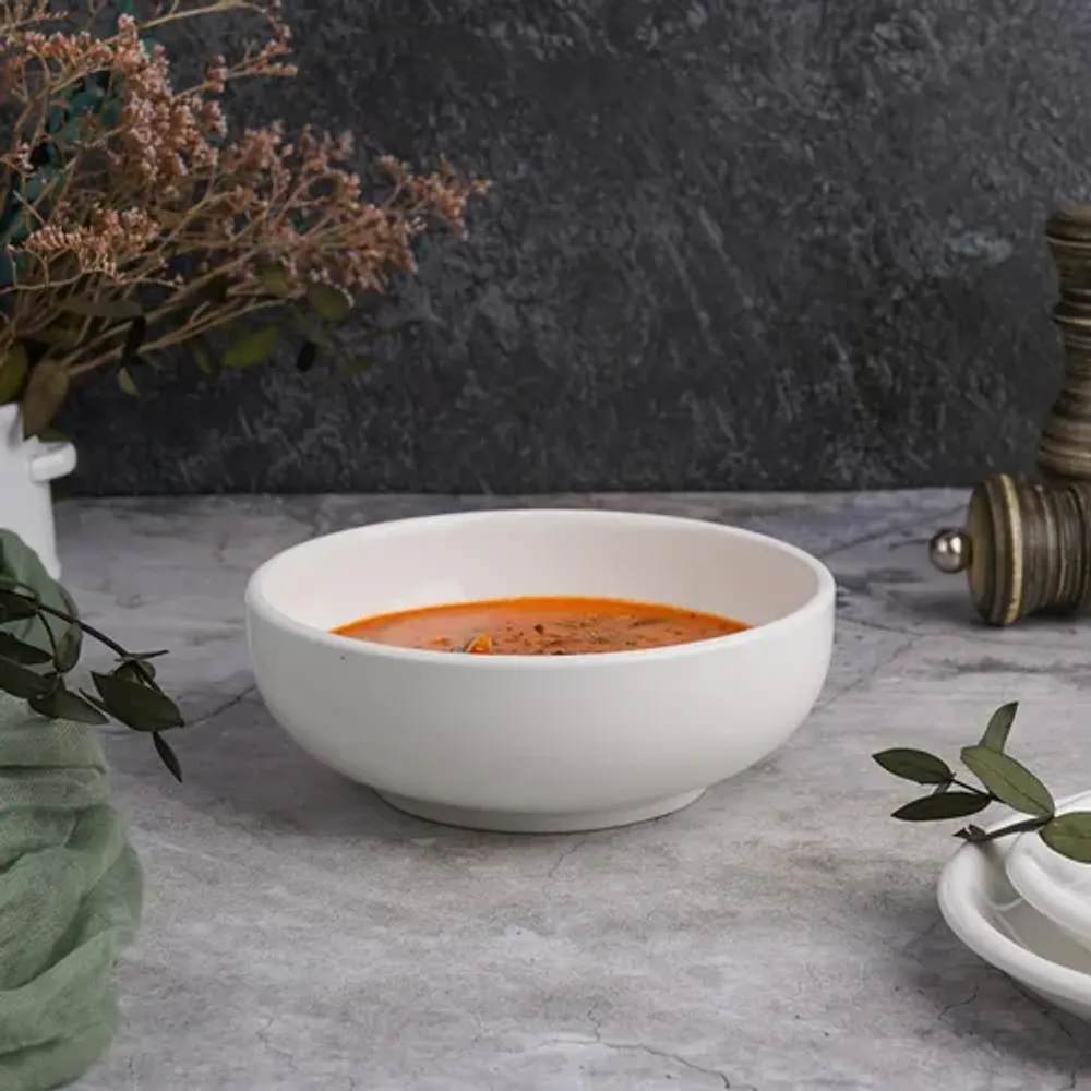 Салатник 500 мл d 15 см h5,3 см белый фарфор P.L. Proff Cuisine [4]