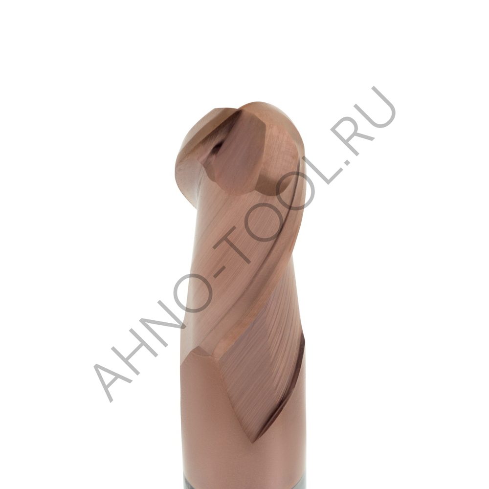 Фреза монолитная твердосплавная BRGM-2B-R4.5 HRC55 AHNO