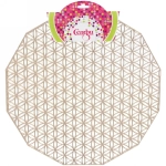 Салфетка плетеная 38см «Орнамент» золото