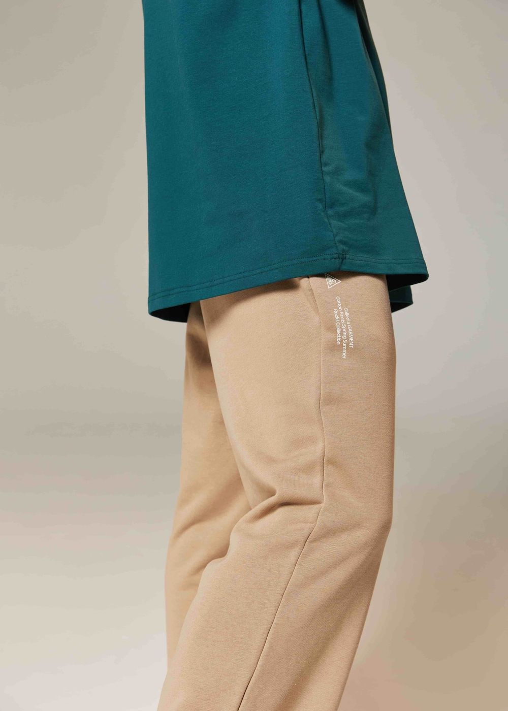 Брюки Called a Garment Rocks cotton Бежевые