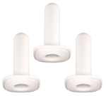 Набор из 3 узких сменных рукавов для мастурбатора Onyx (Цвет: белый)