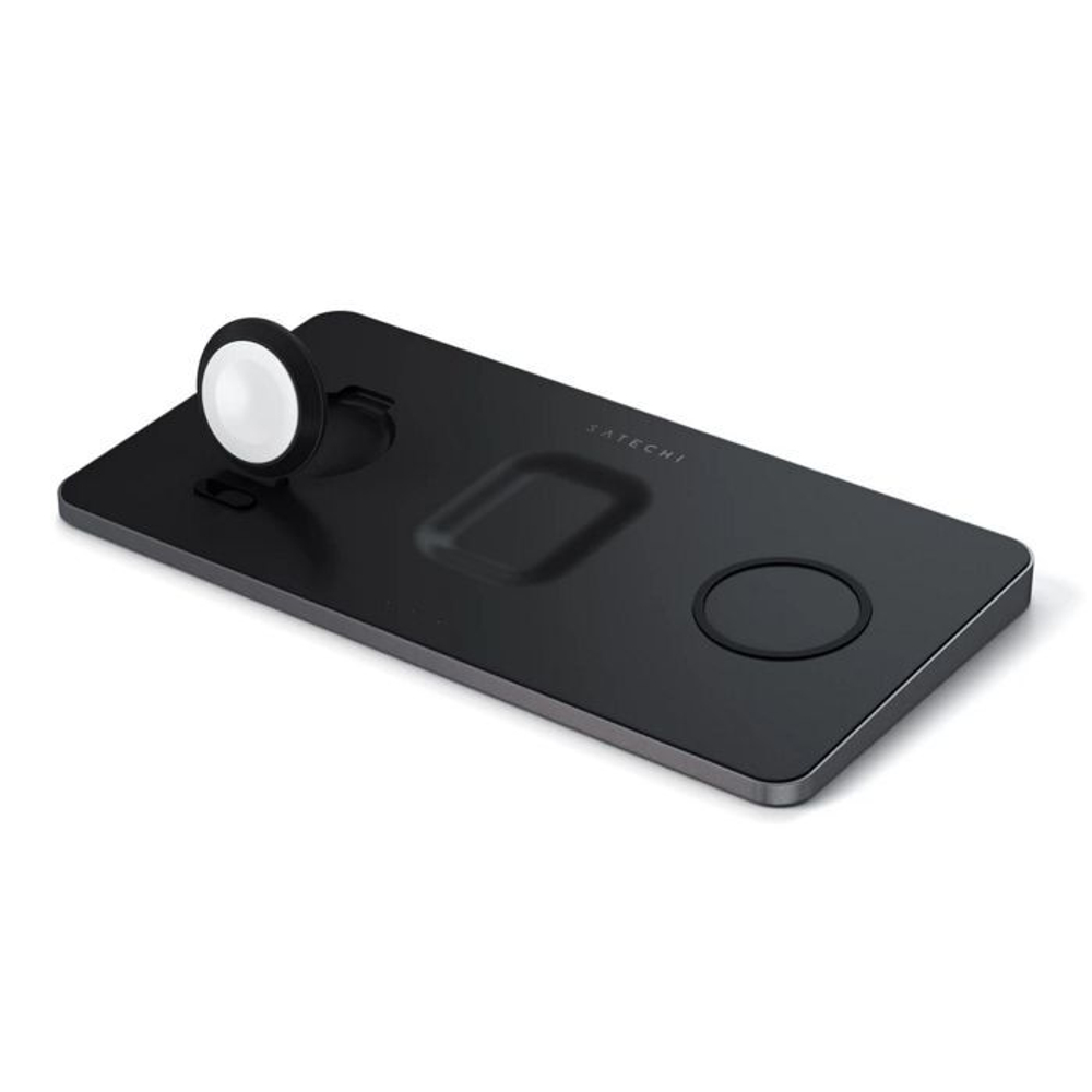 Зарядное устройство беспроводное Satechi Trio Wireless Charging Pad