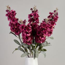 ЦВЕТОК ИСКУССТВЕННЫЙ "ДЕЛЬФИНИУМ" ВЫСОТА=81СМ. (МАЛ=12 ШТ/КОР=48ШТ.)