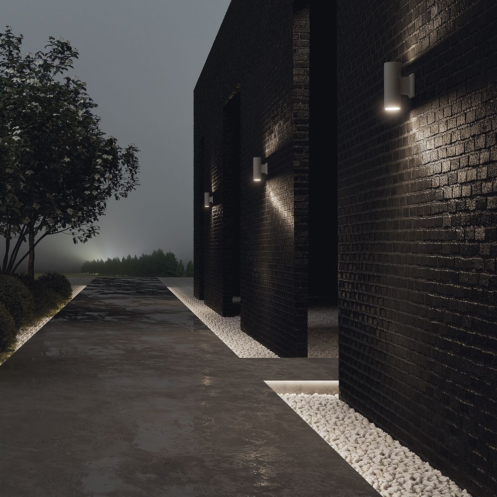 Уличный светильник на стену Maytoni Bowery O574WL-02GR