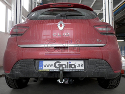 Фаркоп оцинкованный Galia R080A для Renault Clio хетчбек 2005-2012, 2012-(паспорт и сертификат в комплекте)(без электрики)