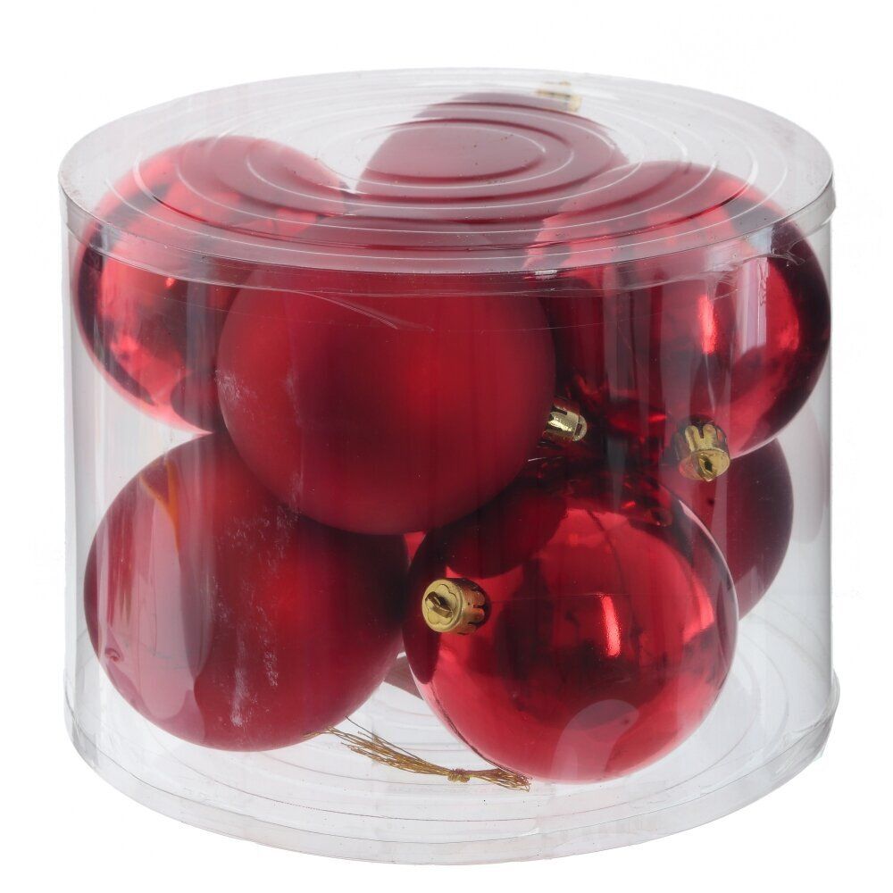 GAEM Набор из 8шт Украшение новогоднее "Шар", D 10 см, L24 W24 H18,5 см