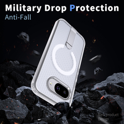 Прозрачный чехол Mesh Pro Magnetic Case для Google Pixel 9А