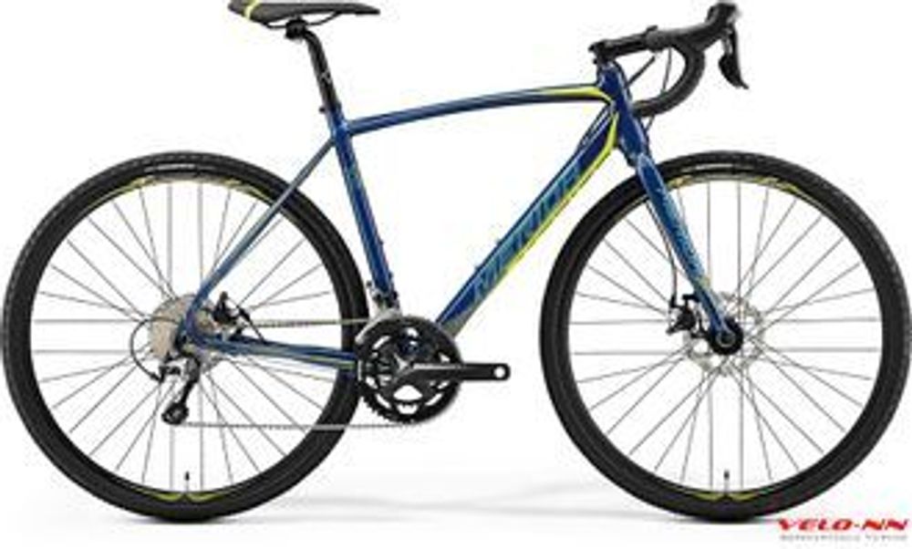 Велосипед Merida CycloCross 300 Petrol (Yellow/Lite Teal) 2019