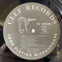 Винтажная виниловая пластинка LP Count Basie And His Sextet The Swinging Count (Japan 1994) (Obi)
