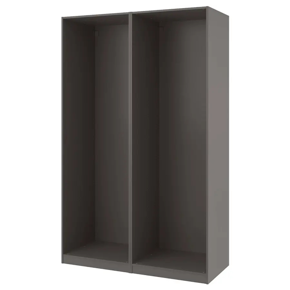 Каркас гардероба - IKEA PAX, 150x58x236 см, темно-серый ПАКС ИКЕА