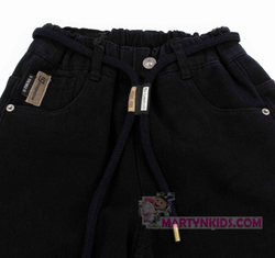 джинсы утепленные на резинке   "DENIM DESIGN " 5008