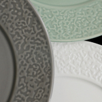 ТАРЕЛКА мелкая с бортами 8,25" 210мм, серый "