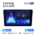 Teyes CC2 Plus 9"для Subaru Levorg 2014-2020