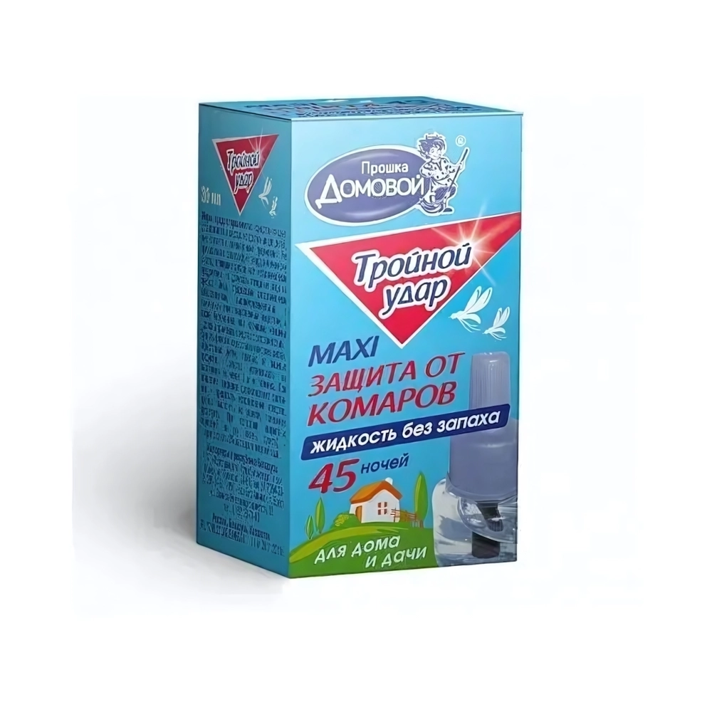 Наполнитель жидкостной Домовой Прошка ТРОЙНОЙ УДАР 45 ночей