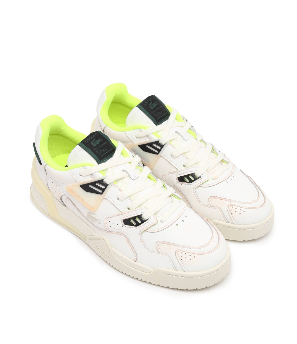 Кожаные кроссовки court Lacoste - белый(747SMA0064)