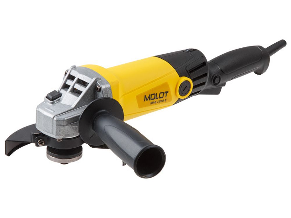 Одноручная углошлифмашина MOLOT MAG 1208 E