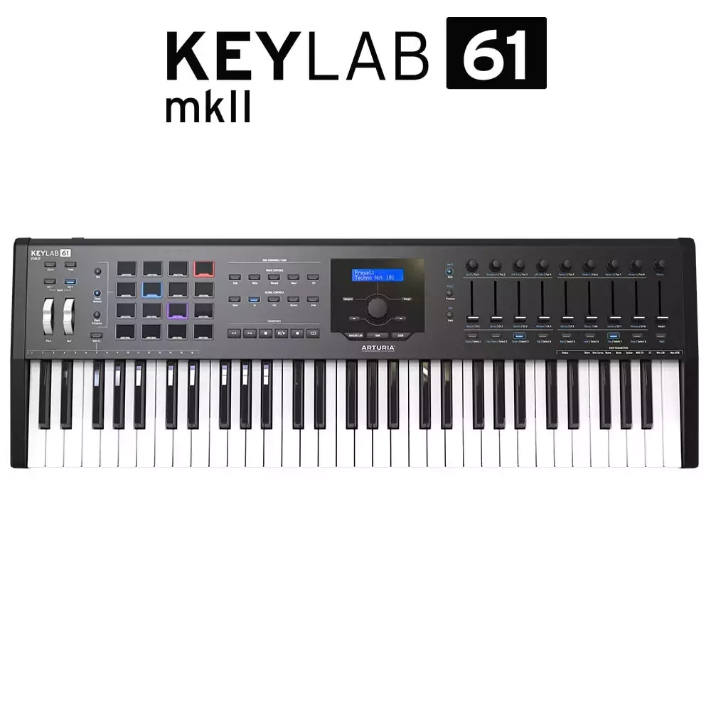 Arturia KeyLAB Mkll 61 Black