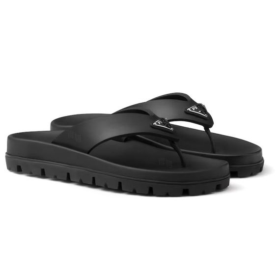 Prada Flip Flop 'Black'