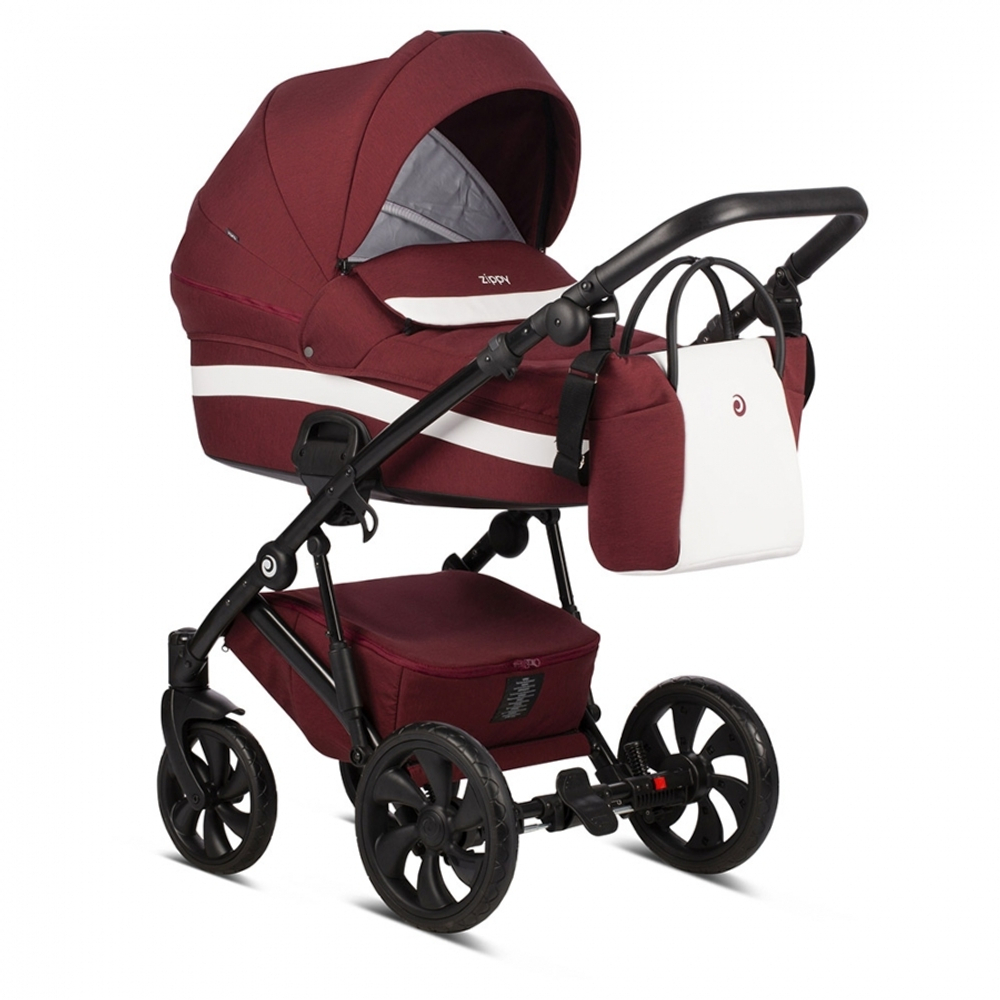 Детская коляска Tutis Zippy 2 в 1 New 2020 №154 (Бордовый)