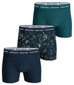 Мужские спортивные боксеры Björn Borg Cotton Stretch 3P - разноцветный