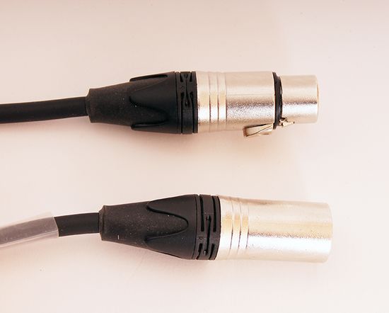 DMX/MIC-XMXF-1,5m Кабель микрофонный/DMX, XLR, 1,5м, SHNOOR