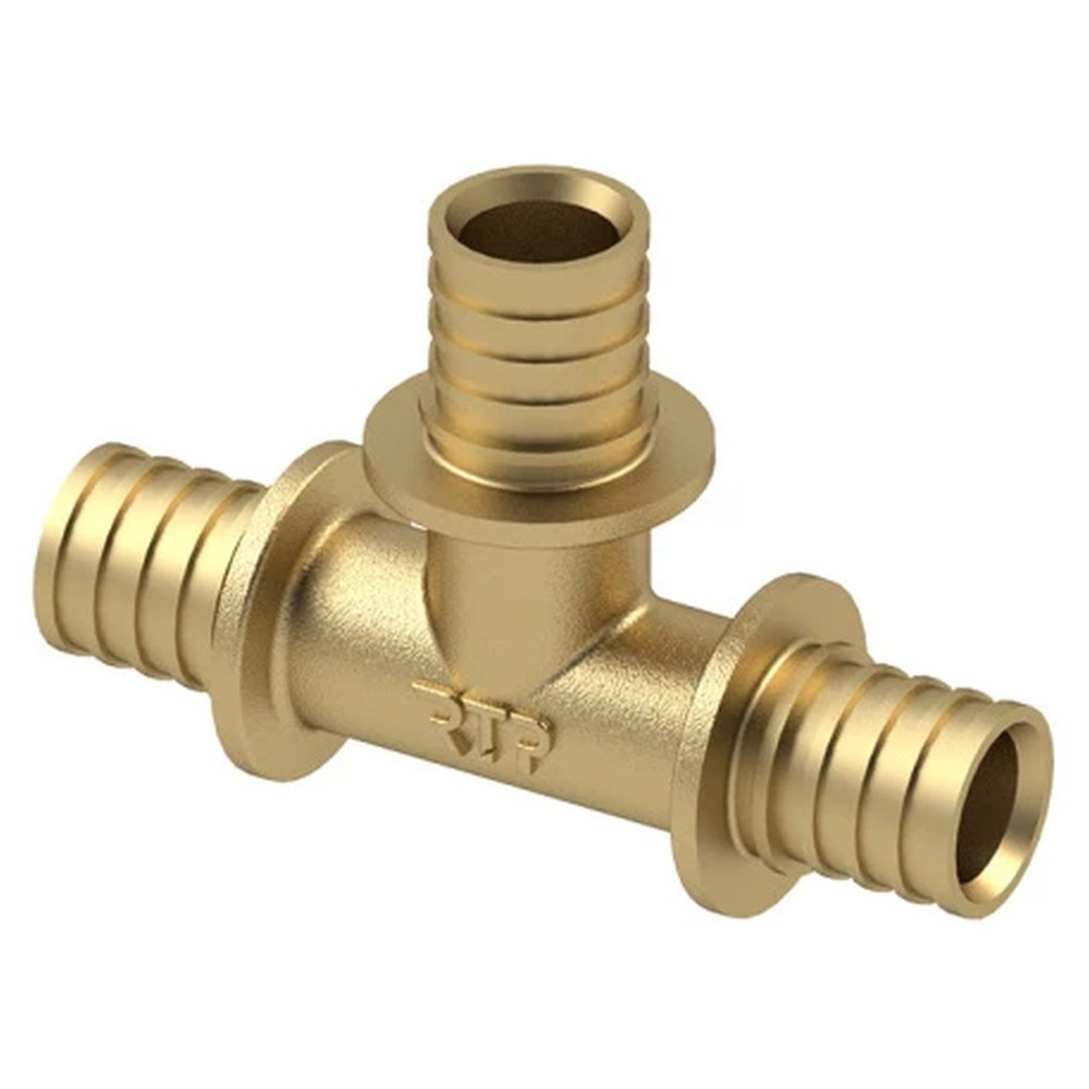 Тройник 32х32х32 латунь акс.