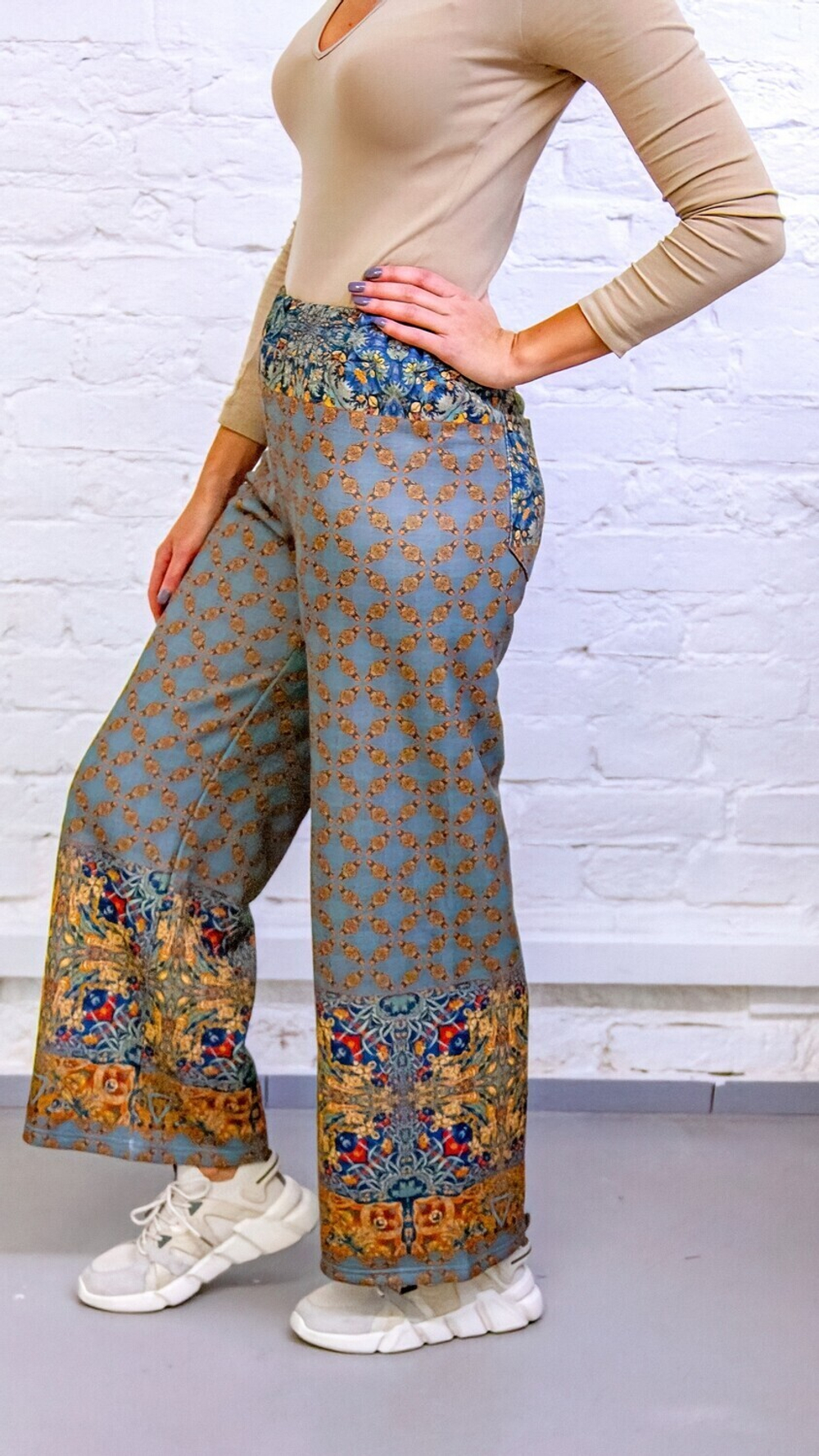 Широкие брюки "Сказочный лес"