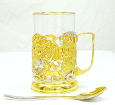 Подстаканник "Русская тройка"