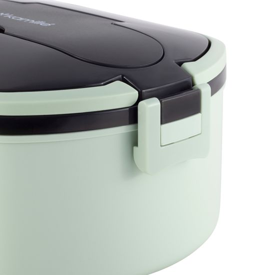 Ланч бокс 750 мл. Kamille KM 2138 (пластик, нержавеющая сталь)