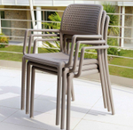 Кресло пластиковое Nardi Bora, тортора