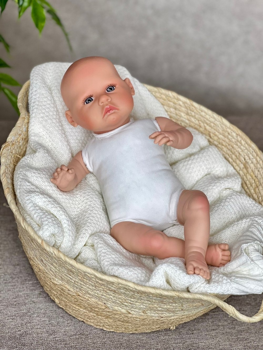 Кукла Реборн Nines 40см ADRI мягконабивная (N0247)